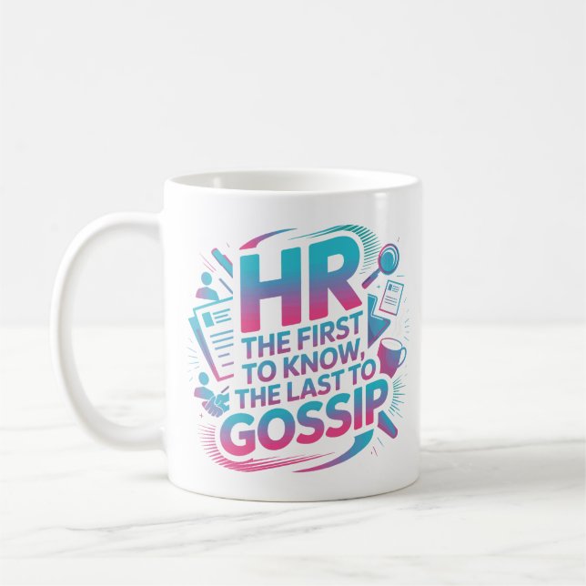Taza De Café Elegant HR Quote Mug for Professionals (Izquierda)