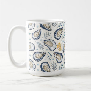 Taza De Café Elegant Marine Oysters
