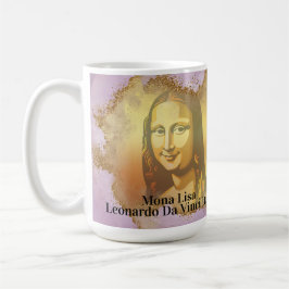 Taza De Café Elegant Mona Lisa Gioconda Leonardo Da Vinci
