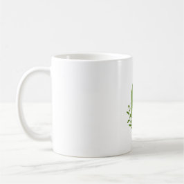 Taza De Café Elegant mug of matcha drink