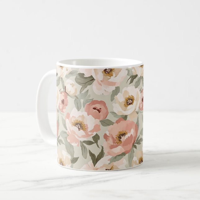 Taza De Café Elegant Stylish Modern Beautiful for Her (Anverso izquierdo)