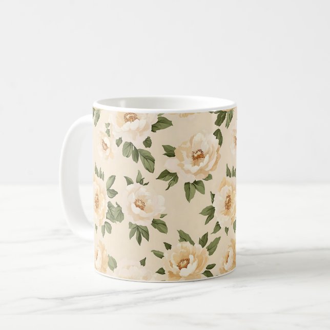 Taza De Café Elegant Stylish Modern Beautiful for Her (Anverso izquierdo)