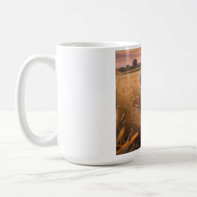 Taza De Café Elegante Akita Coffee Mug (Izquierda)