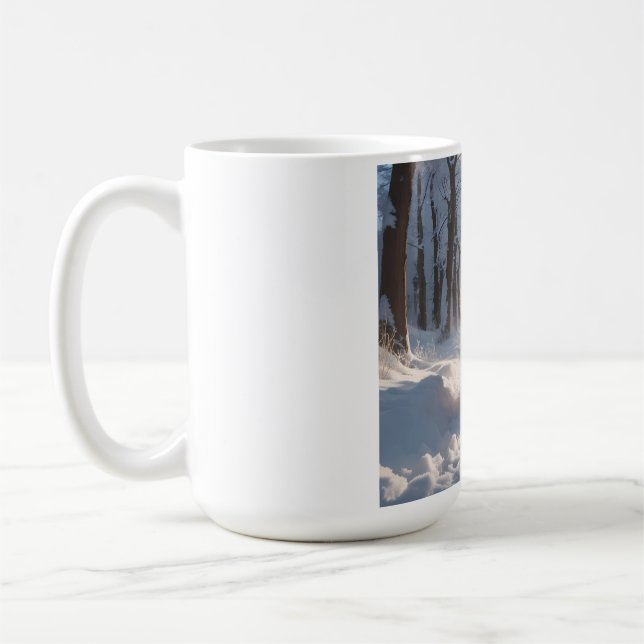 Taza De Café Elegante Akita Coffee Mug (Izquierda)