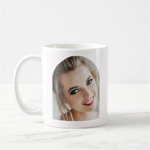 Taza De Café Elegante Artista de Maquillaje Blanco Foto Adorabl