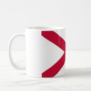 Taza De Café Elegante bandera de Irlanda del Norte vintage cubi