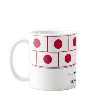 Elegante bienvenida JAPÓN FLAG Coffee Mug