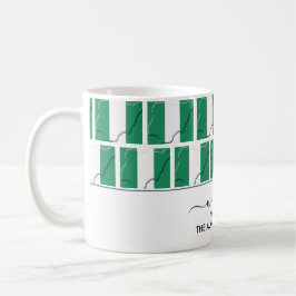 Taza De Café Elegante bienvenida NIGERIA FLAG Café Mug