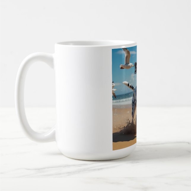 Taza De Café Elegante café dalmatiano (Izquierda)