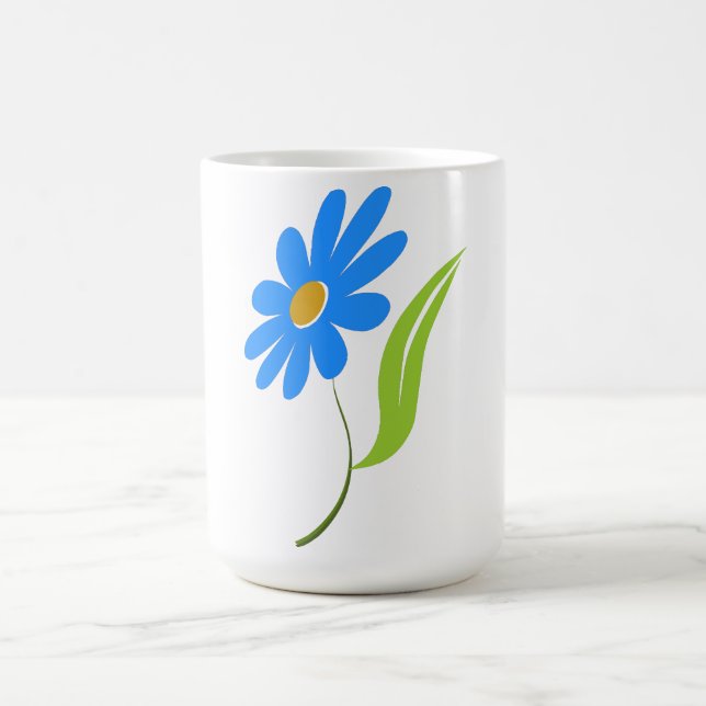 Taza De Café Elegante café de flores (Centro)