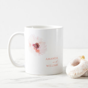 Taza De Café Elegante café personalizado Mug - acuarela