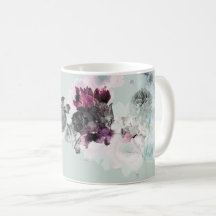 Elegante cerámica floral, regalo Inspirador