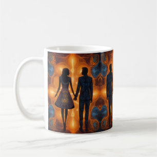 Taza De Café Elegante Colección de Bodas de novias florales