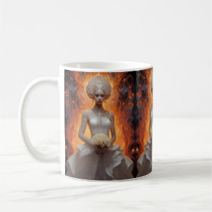 Taza De Café Elegante Colección de Bodas de novias florales