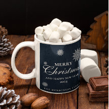 Elegante copo de nieve | Feliz Navidad | PERSONALI