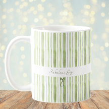 Elegante Cottage con Raya Verde Sage Grandmillenni