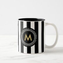 Taza de café elegante de las pinceladas del efecto