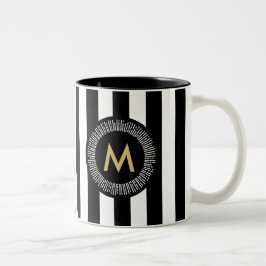 Taza de café elegante de las pinceladas del efecto