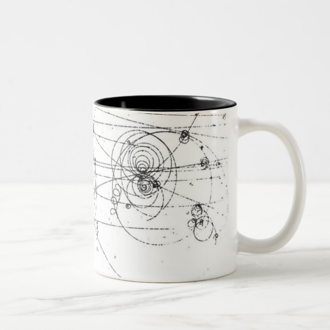 taza de café elegante de las pistas de partícula (Derecha)