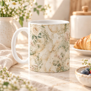 Taza De Café Elegante decoración para el hogar de Cottagecore d