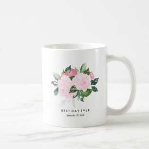Taza de café elegante del romance el  