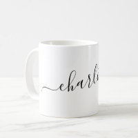 Elegante escritura minimalista moderna personaliza