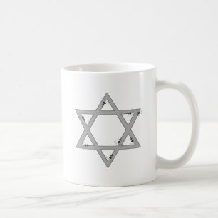 Taza De Café elegante estrella de david
