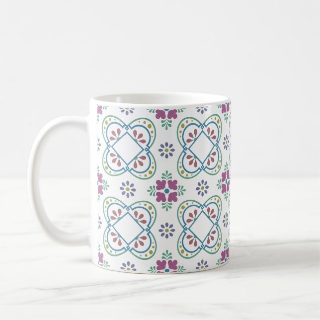 Taza De Café Elegante Fiesta Mug (Izquierda)