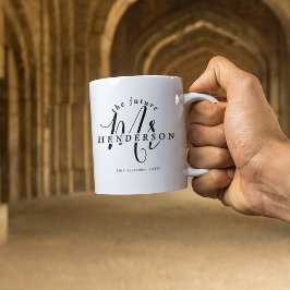 Taza De Café Elegante futuro Sr. Engagement Coffee Mug