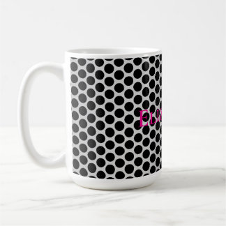 Taza De Café Elegante Juego Personalizado Rápido Cuatro Nombre
