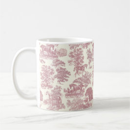 Taza De Café Elegante juguete de caballos rosados de Moda Girly