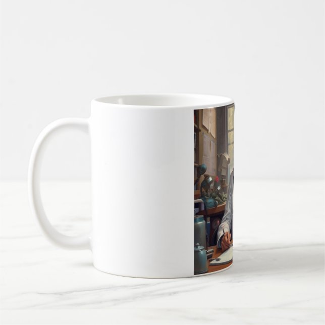 Taza De Café Elegante Médico Coffee Mug - Un símbolo de excelen (Izquierda)