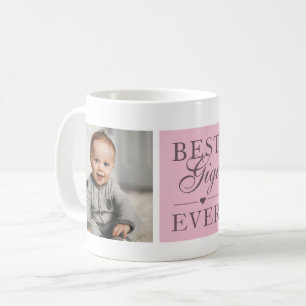 Taza De Café Elegante Mejor Gigi Foto Rosa Nunca