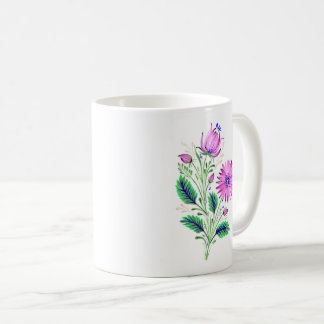 Taza De Café Elegante morada violeta