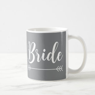 Taza De Café elegante novia chic