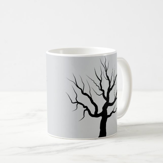 Taza De Café Elegante Palabra de historia. (Anverso derecho)