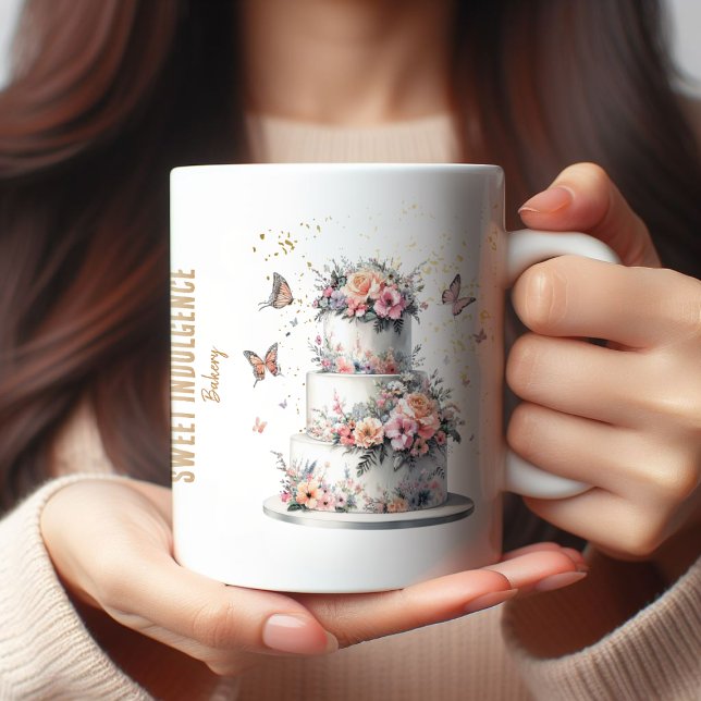Taza De Café Elegante pastelería promocional (Subido por el creador)