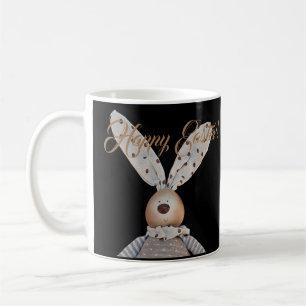 Taza De Café Elegante Personalizado conejo de Pascua
