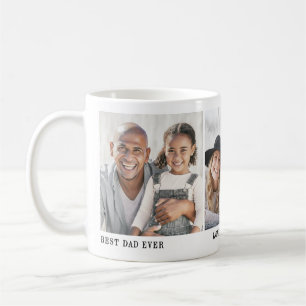 Taza De Café Elegante Personalizado Papá 3 Fotos