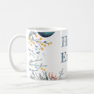 Taza De Café Elegante Primavera Floral Semana Santa