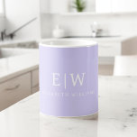 Taza De Café Elegante Profesional Simple Monograma Minimalista<br><div class="desc">Presentamos nuestra Elegante Colección Minimalista Profesional Simple Monograma: Eleva tu estilo con sofisticación atemporal y elegancia subestimada. Esta colección, elaborada con meticulosa atención a los detalles, presenta diseños minimalistas adornados con su monograma personalizado. Cada pieza exuda profesionalismo y refinamiento, perfecto para dar una impresión duradera en cualquier entorno. Desde la...</div>