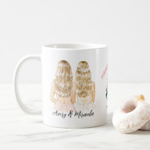 Taza De Café Elegante propuesta de la dama de honor del Boho de