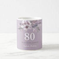 Elegante regalo de fiesta de cumpleaños 80 de Purp