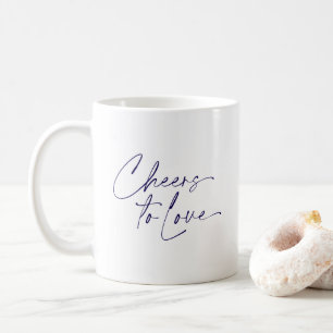 Taza De Café Elegante "Salud para amar"