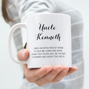 Taza De Café Elegante Serás Mi Padrino