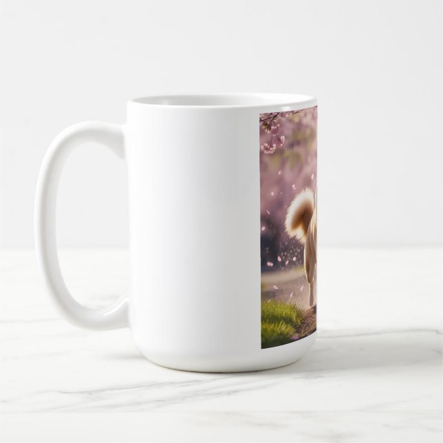 Taza De Café Elegante Shiba Inu Café Mug (Izquierda)