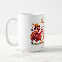 Taza De Café Elegante Turquía feliz día de gracias
