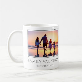 Taza De Café Elegante vacaciones familiares | Foto de viaje fam