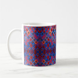 Taza De Café Elegante Zigzag Ceramic Mug
