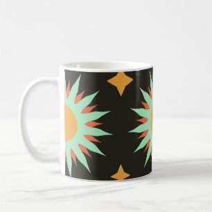 Taza De Café Elegantes formas esotéricas sin fisuras arte de pa